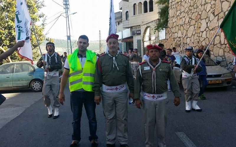 بالصور: كشافة القدس تشارك بيوم التراث