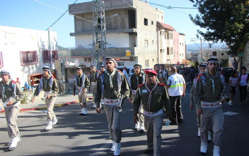 بالصور: كشافة القدس تشارك بيوم التراث