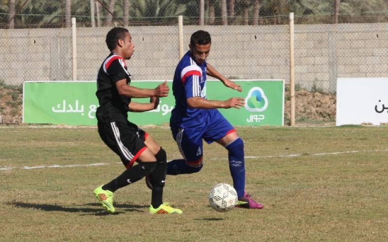 صور: الشاطئ يهزم البريج بهدف نظيف