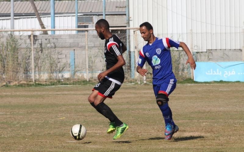 صور: الشاطئ يهزم البريج بهدف نظيف