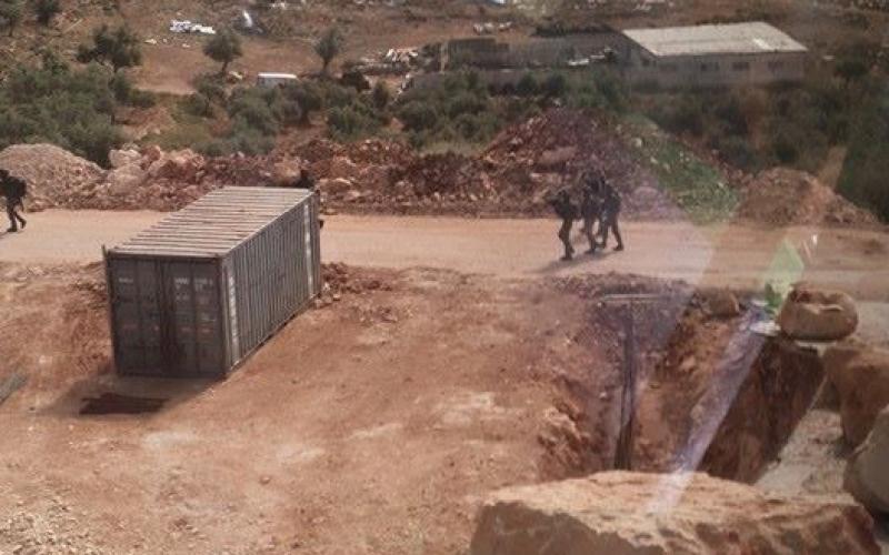 بالصور: إصابة مواطن واعتقال آخر باقتحام قلنديا