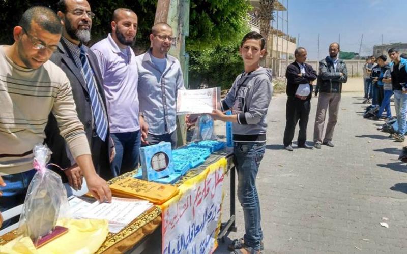 بالصور: "الكتلة" بالبريج تختتم أنشطتها