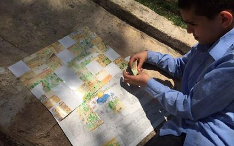 صور: أطفال مدارس بالقدس يزورون ‫‏الأقصى‬