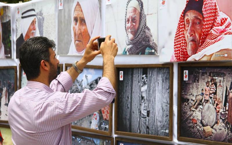 الثقافة: تفتتح معرضًا يجسد ذكريات النكبة‎