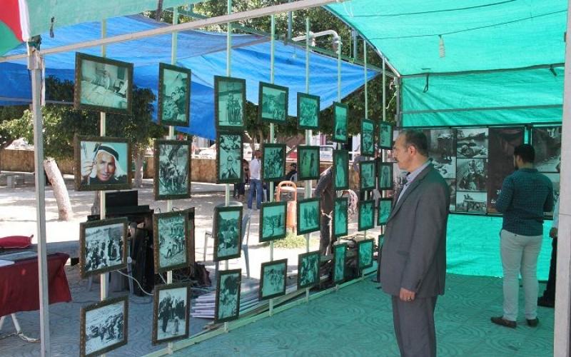 صور: معرض"حتى لا ينسى الصغار" بغزة