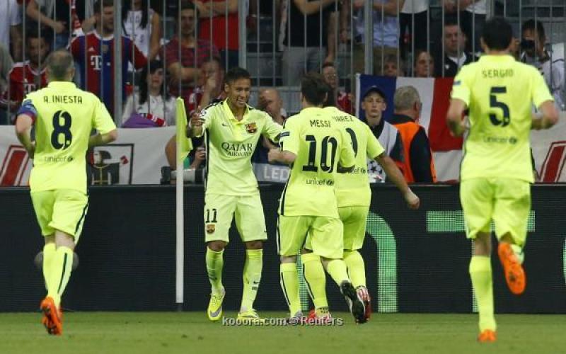 صور: البرشا يصل لنهائي الأبطال