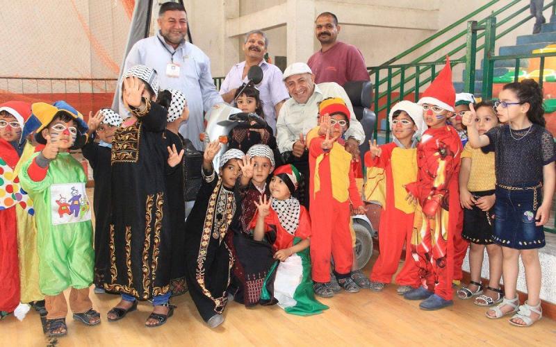 صور: حفل ترفيهي لذوي الإعاقة بخانيونس
