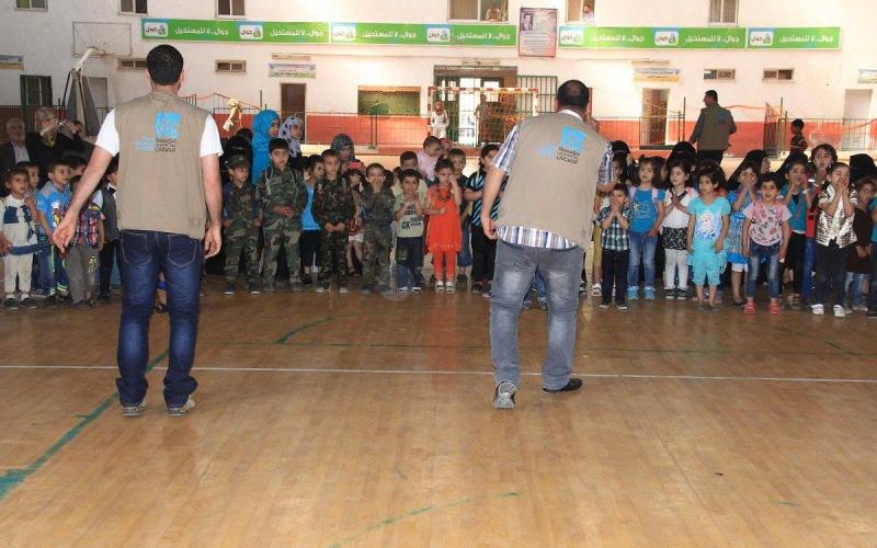 صور: حفل ترفيهي لذوي الإعاقة بخانيونس
