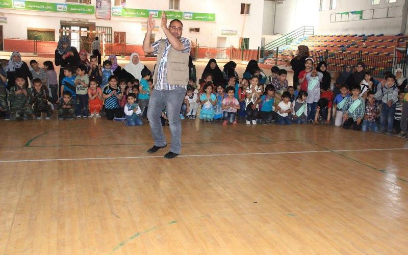 صور: حفل ترفيهي لذوي الإعاقة بخانيونس