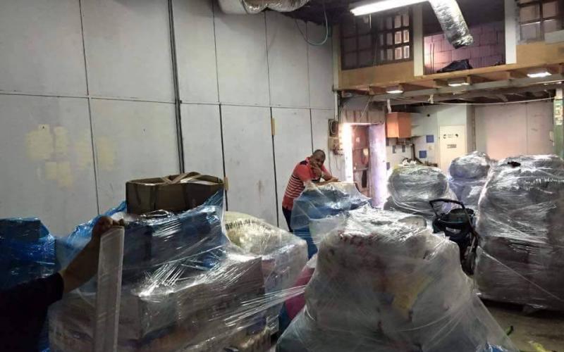 بالصور: مساعدات إغاثية من عكا ويافا لغزة