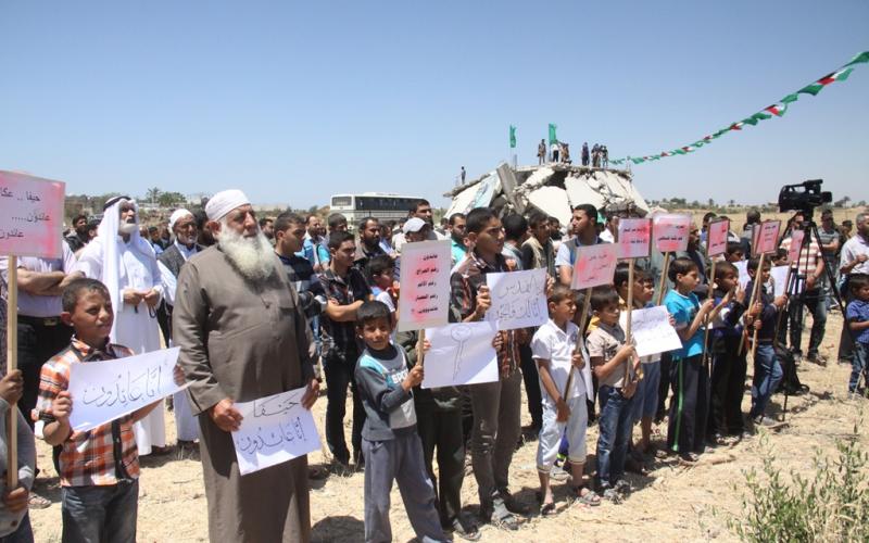 صور: مسيرة في خانيونس إحياء للنكبة