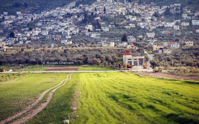 صور: بلدة جبع جنوب مدينة جنين