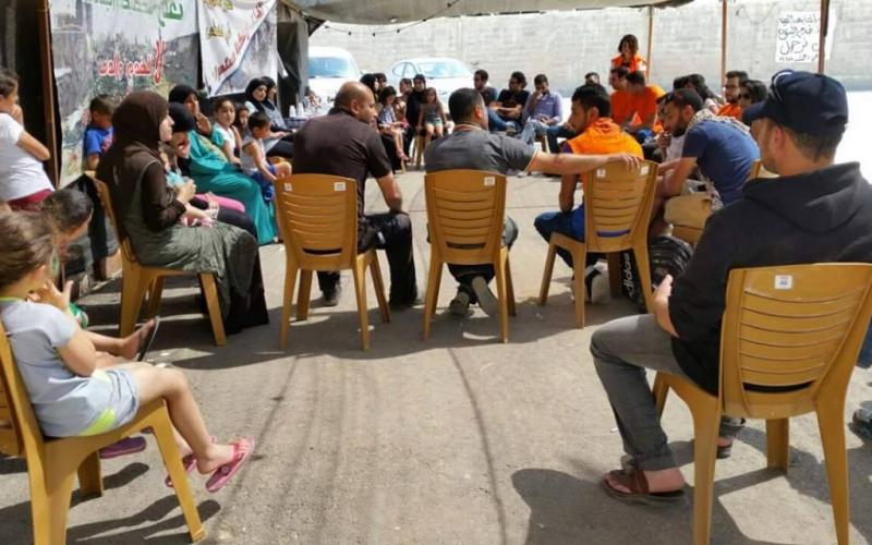 طلاب عرب من جامعة "تل أبيب" يحيون النكبة‎