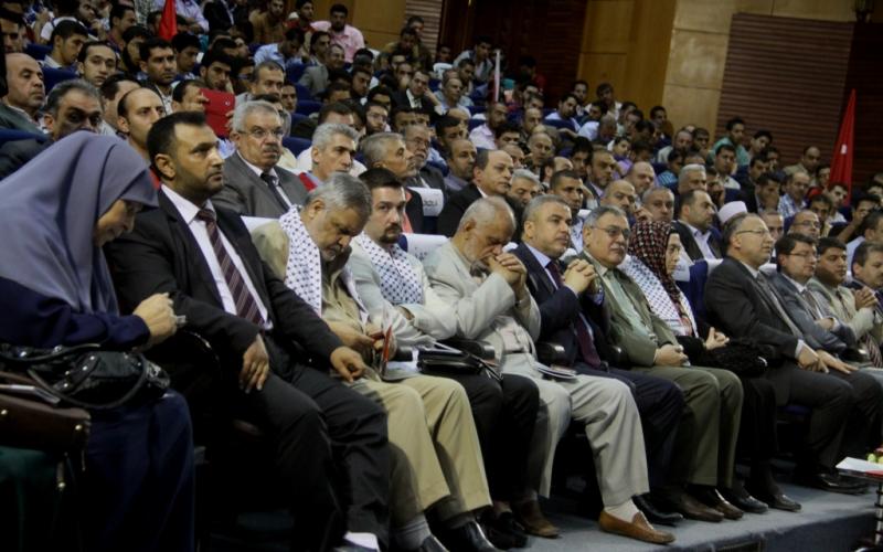 صور: استقبال شعبي لوزير أوقاف تركيا بغزة