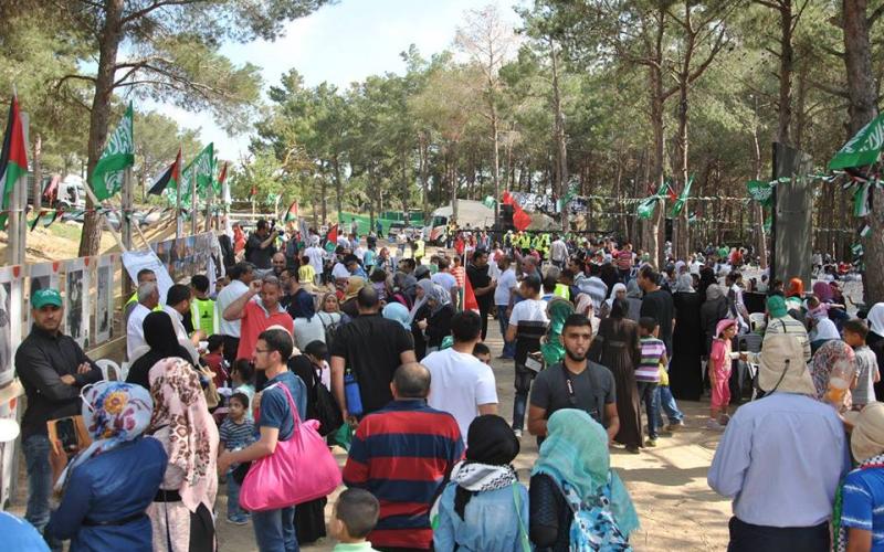 صور:زاوية الأسرى بمهرجان العودة بـ"إجزم"