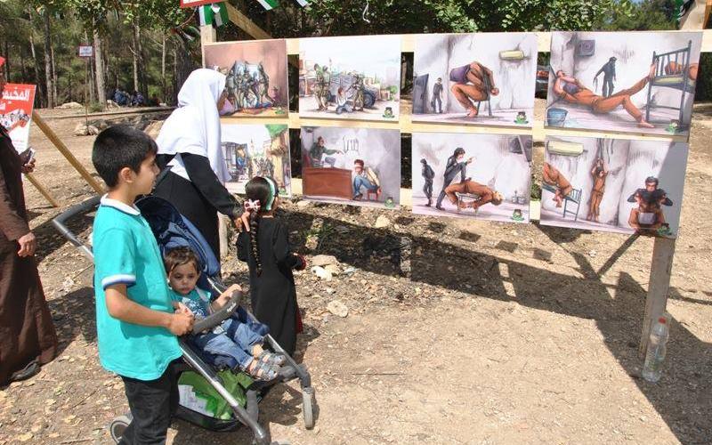 صور:زاوية الأسرى بمهرجان العودة بـ"إجزم"