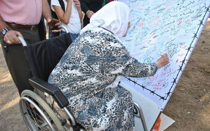 صور:زاوية الأسرى بمهرجان العودة بـ"إجزم"
