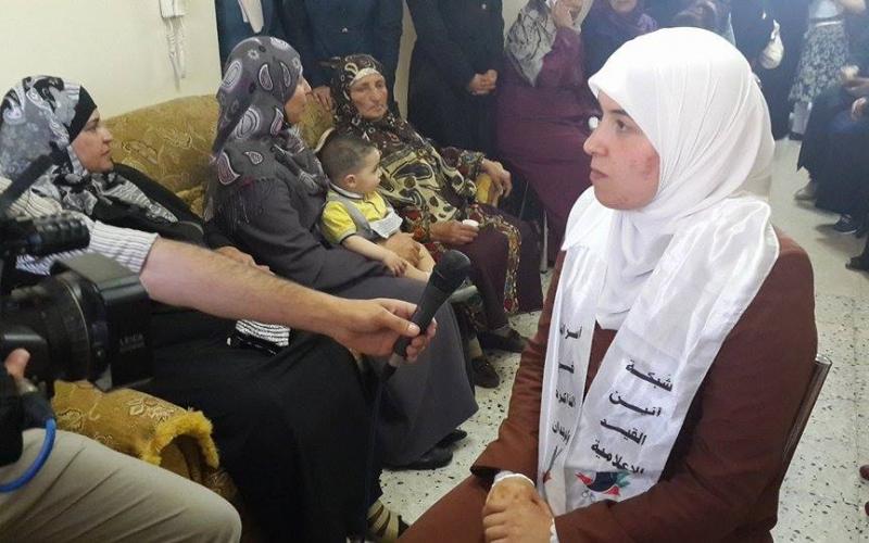 صور: الإفراج عن الأسيرة بشرى الطويل