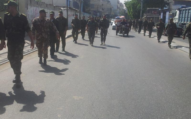 صور: مسيرة للأمن الوطني بغزة