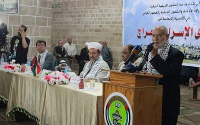 بحر يشيد بالمواقف التركية الداعمة لفلسطين