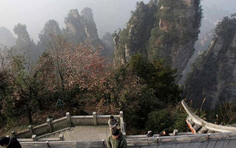 صور: أطول جسر زجاجي في العالم