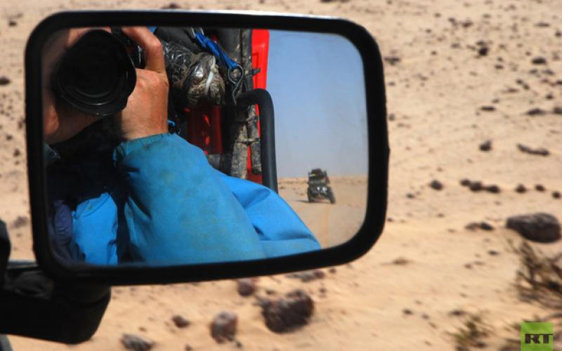صور:نهاية الرحلة الروسية "في عمق الصحراء"