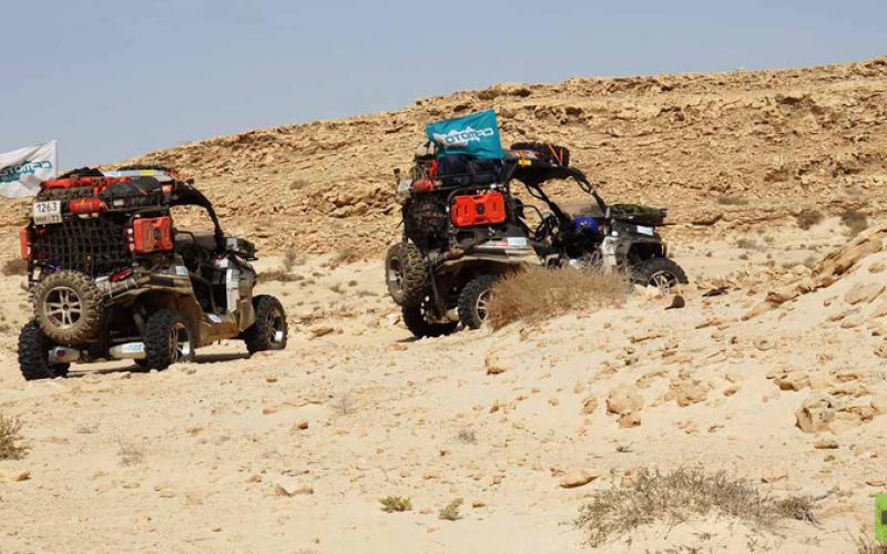 صور:نهاية الرحلة الروسية "في عمق الصحراء"