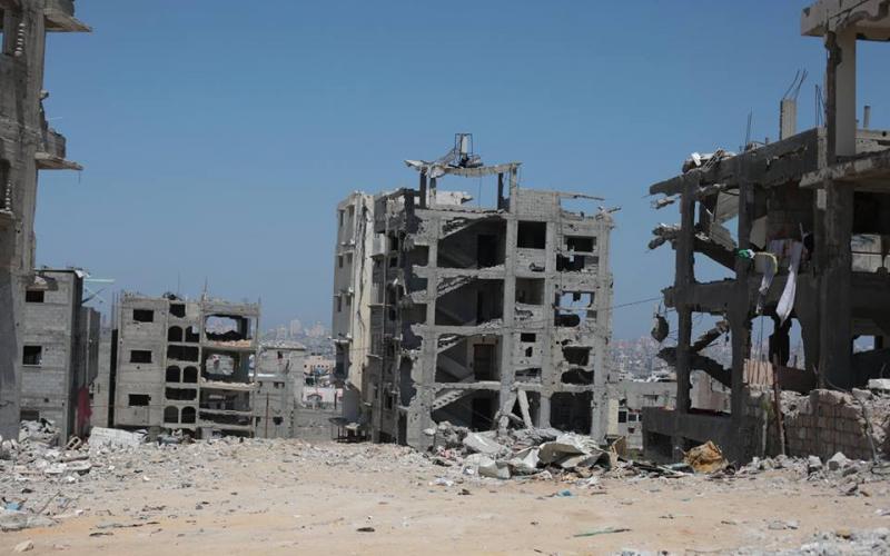 صور: المنازل المدمرة شرق غزة إثر العدوان‬