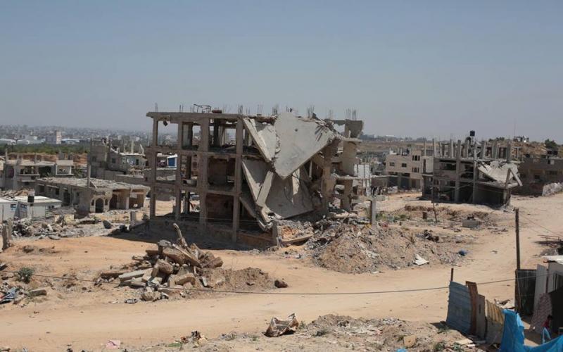 صور: المنازل المدمرة شرق غزة إثر العدوان‬