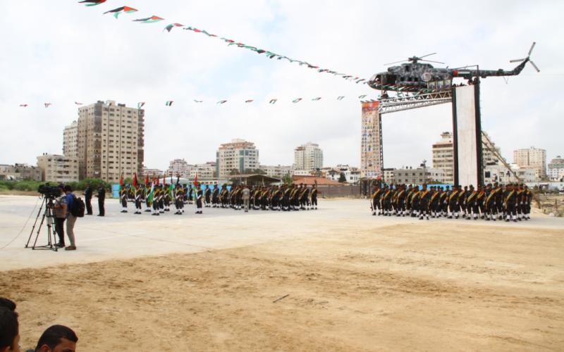 صور: تخريج دورة لجهاز الأمن والحماية بغزة