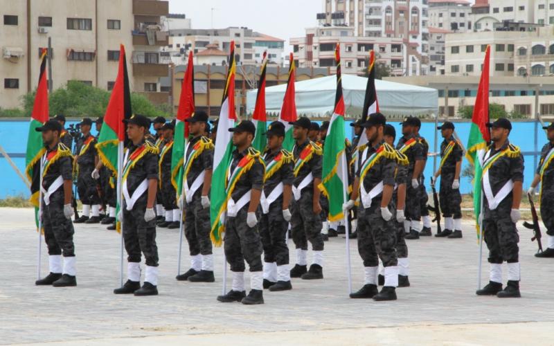 صور: تخريج دورة لجهاز الأمن والحماية بغزة
