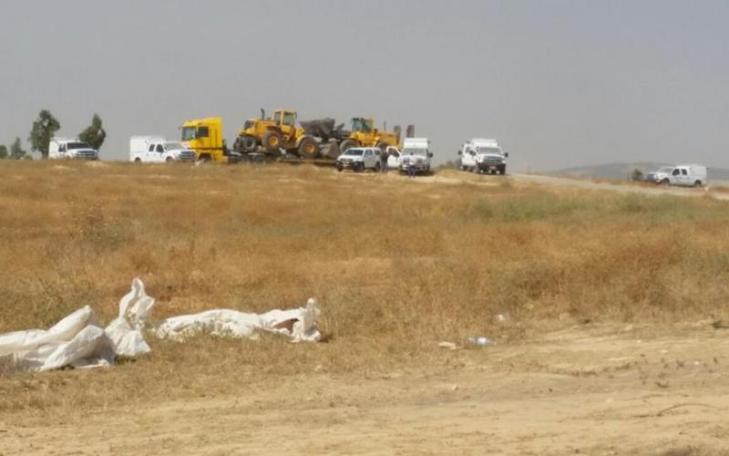 بالصور: الاحتلال يهدم "العراقيب" للمرة 84 توالياً