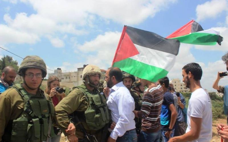 صور: قمع مسيرة المعصرة بالضفة المحتلة
