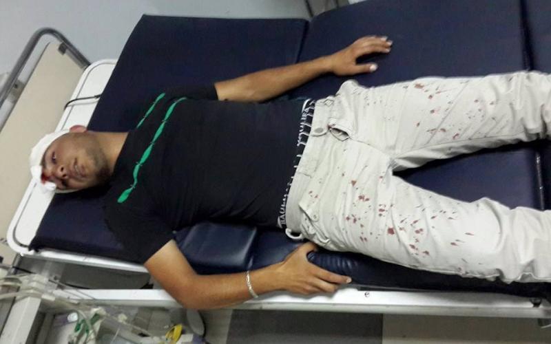 صور: أمن السلطة يعتدي على جماهير نادي برام الله