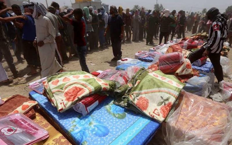 صور: المشردون من الأنبار العراقية