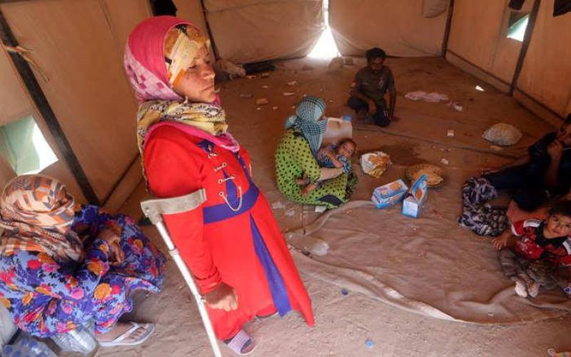 صور: المشردون من الأنبار العراقية