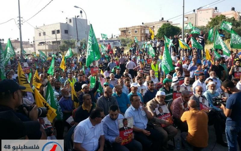 بالصور: "الإسلامية" تتظاهر ضد أحكام الإعدام