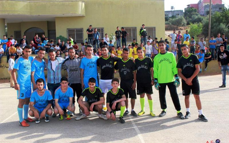 صور: دوري الأزهر الكروي بنابلس