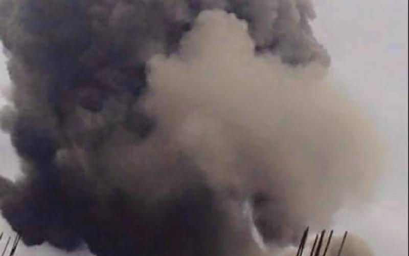 صور: قصف عنيف لمواقع الحوثيين باليمن