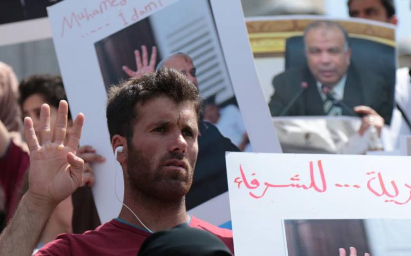 صور: وقفة احتجاجية ضد الإعدامات بمصر