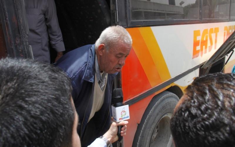 صور: وصول العالقين بمصر إلى معبررفح