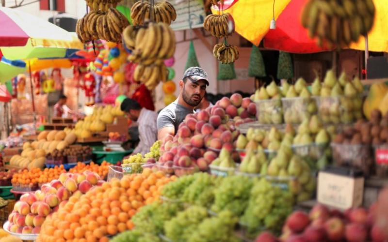 صور: سوق "الزاوية" وسط مدينة غزة