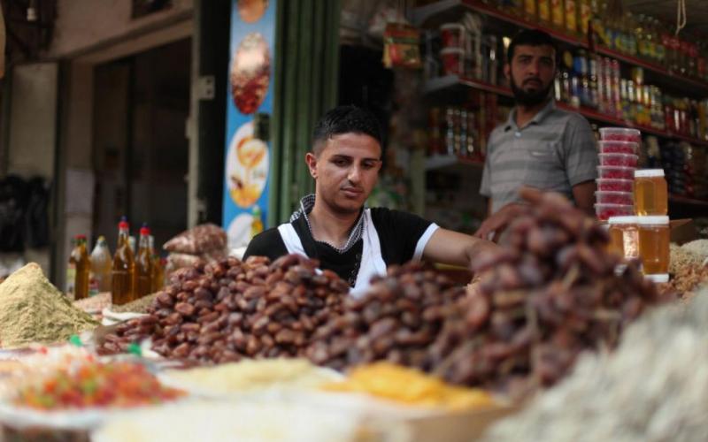 صور: سوق "الزاوية" وسط مدينة غزة