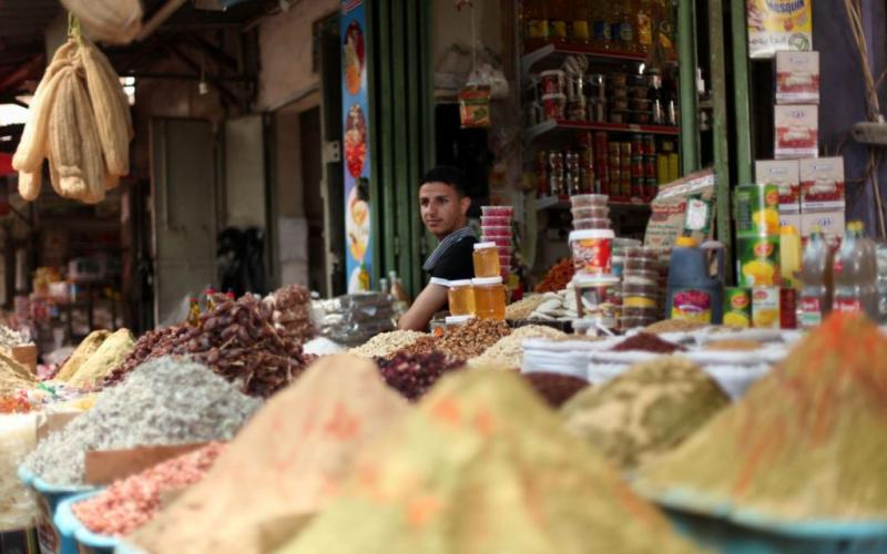 صور: سوق "الزاوية" وسط مدينة غزة