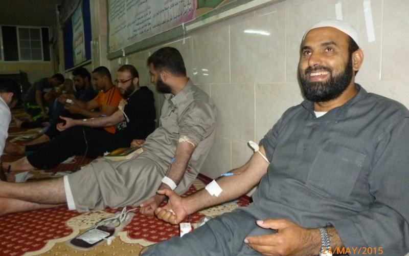 صور: مسجد حيفا ينظم حملة للتبرع بالدم