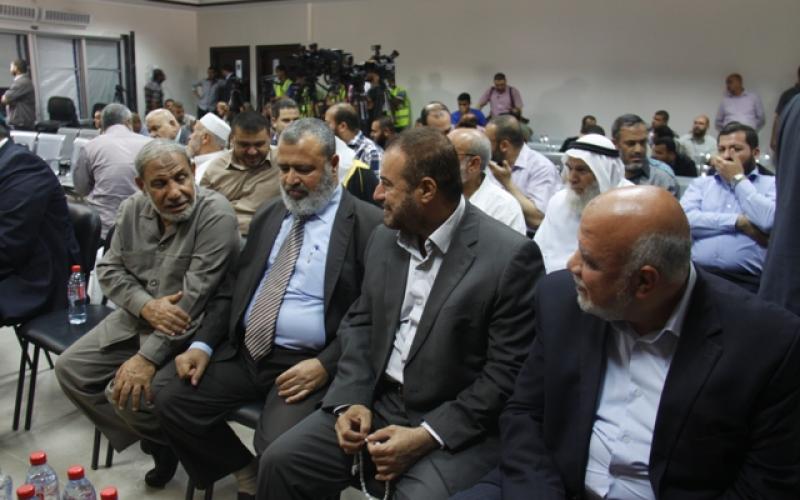 صور: قيادة حماس تستقبل أبو مرزوق والعلمي‎