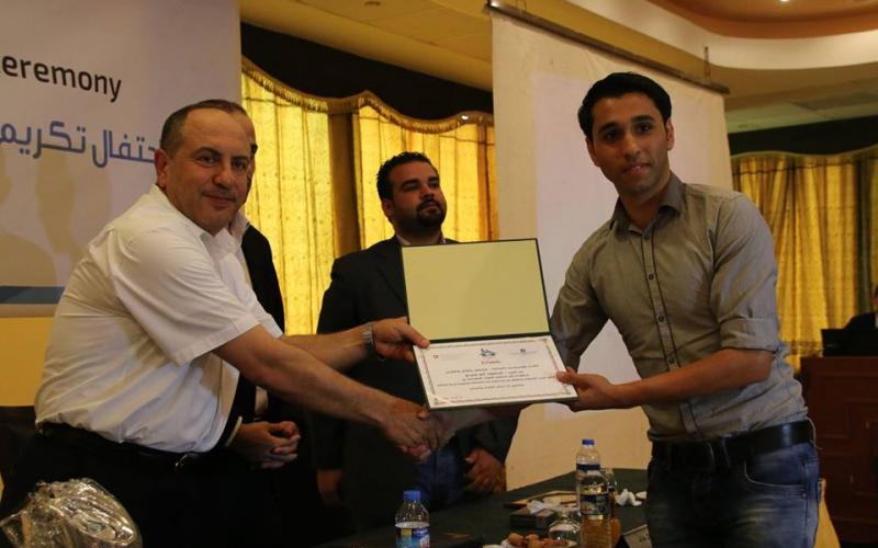 صور: تكريم الفائزين بجائزة بيت الصحافة
