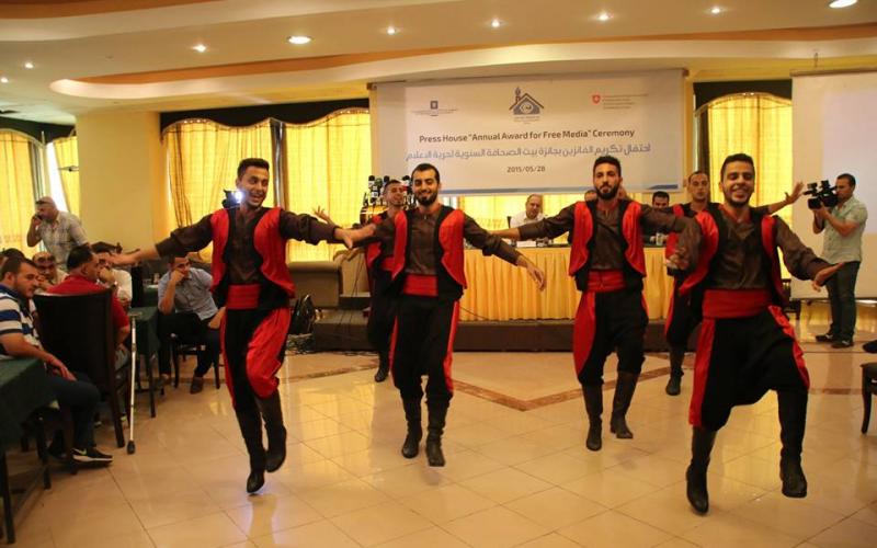 صور: تكريم الفائزين بجائزة بيت الصحافة