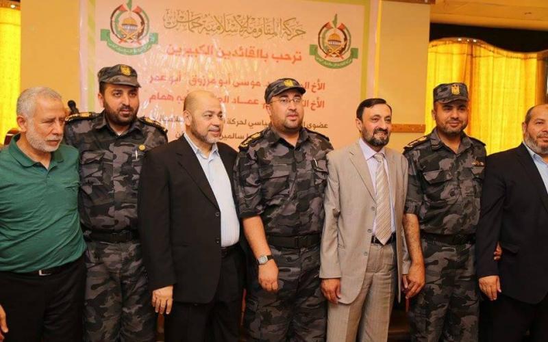 صور: حفل استقبال القياديين "أبو مرزوق والعلمي"
