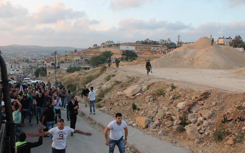 صور: مواجهات في مخيم الجلزون برام الله
